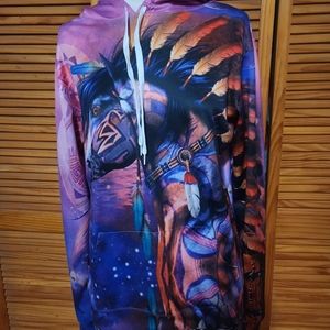 Horse hooded sweatshirt